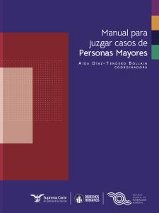 Manual para juzgar casos de personas mayores
